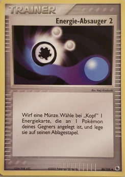 Pokémon-Karte Energie-Absauger 2 080/109
