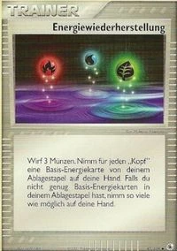 Pokémon-Karte Energiewiederherstellung 081/109
