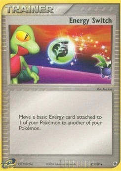 Pokémon-Karte Energietausch 082/109