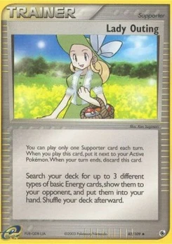 Pokémon-Karte Lady Outing 083/109