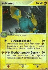 Pokémon-Karte Voltenso 009/109