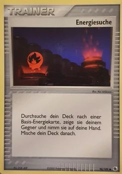 Pokémon-Karte Energiesuche 090/109