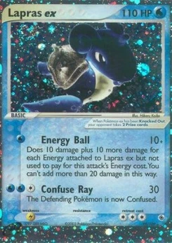 Pokémon-Karte Lapras ex 099/109