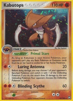 Pokémon-Karte Kabutops 010/108