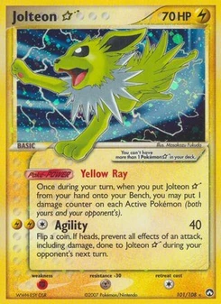 Pokémon-Karte Blitza ☆ 101/108