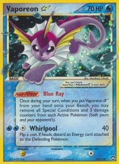 Pokémon-Karte Aquana ☆ 102/108