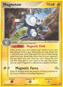 Pokémon-Karte Magneton 016/108