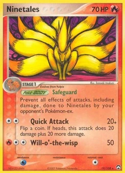 Pokémon-Karte Vulnona 019/108