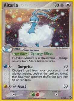 Pokémon-Karte Altaria 002/108