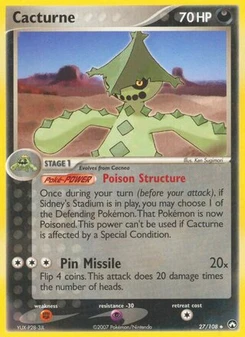 Pokémon-Karte Noktuska 027/108