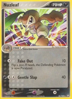 Pokémon-Karte Blanas 036/108