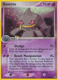 Pokémon-Karte Banette 004/108