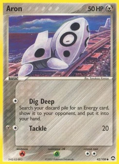 Pokémon-Karte Stollunior 042/108