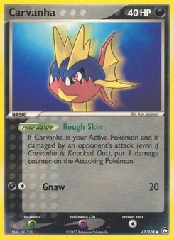 Pokémon-Karte Kanivanha 047/108
