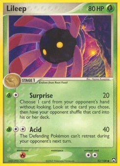 Pokémon-Karte Liliep 052/108