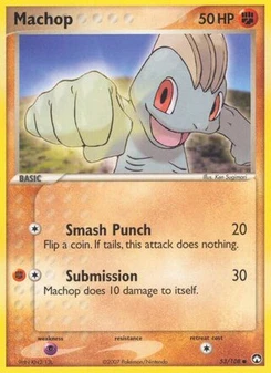 Pokémon-Karte Machollo 053/108