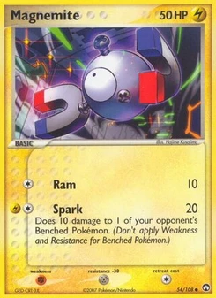 Pokémon-Karte Magnetilo 054/108