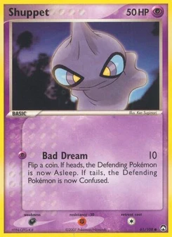 Pokémon-Karte Shuppet 061/108