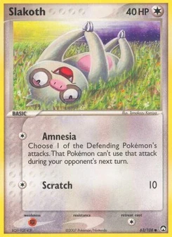 Pokémon-Karte Bummelz 063/108