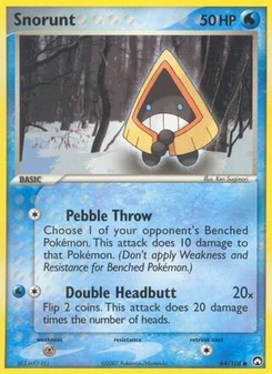 Pokémon-Karte Schneppke 064/108
