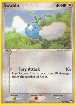 Pokémon-Karte Wablu 066/108