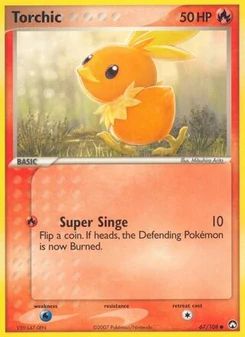 Pokémon-Karte Flemmli 067/108