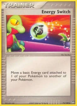 Pokémon-Karte Energie-Umschalter 075/108