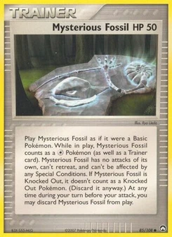 Pokémon-Karte Geheimnis-Fossil 085/108