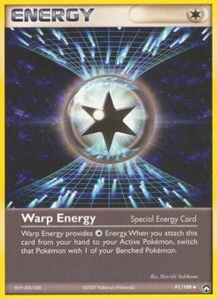 Pokémon-Karte Verkrümmungs-Energie 091/108