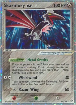 Pokémon-Karte Panzaeron ex 098/108