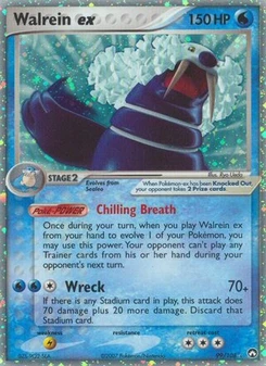 Pokémon-Karte Walraisa ex 099/108