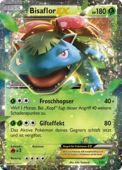 Pokémon-Karte Bisaflor EX 001/117