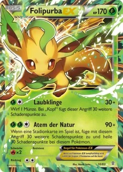 Pokémon-Karte Folipurba EX 010/117