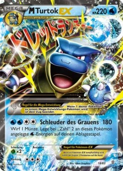 Pokémon-Karte M-Turtok EX 018/117