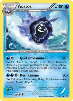 Pokémon-Karte Austos 020/117