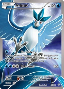Pokémon-Karte Arktos 025/117