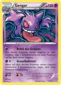 Pokémon-Karte Gengar 035/117