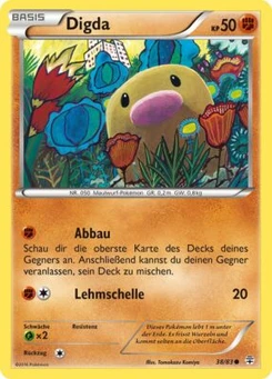 Pokémon-Karte Digda 038/117
