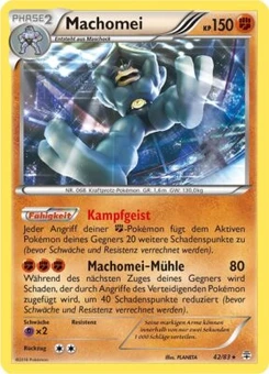 Pokémon-Karte Machomei 042/117