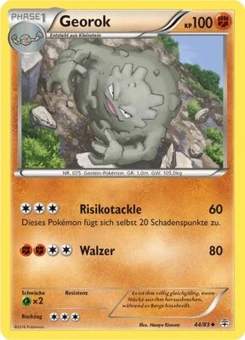Pokémon-Karte Georok 044/117
