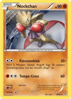 Pokémon-Karte Nockchan 048/117