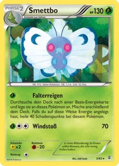 Pokémon-Karte Smettbo 005/117