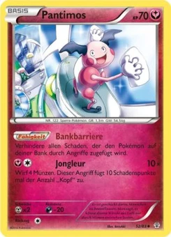 Pokémon-Karte Pantimos 052/117