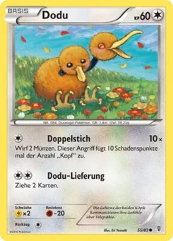 Pokémon-Karte Dodu 055/117