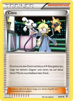 Pokémon-Karte Clemont 059/117