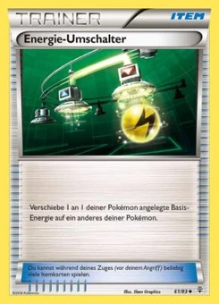 Pokémon-Karte Energie-Umschalter 061/117
