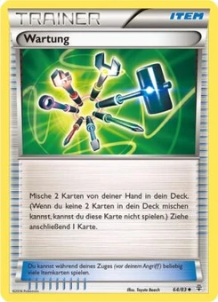 Pokémon-Karte Wartung 064/117