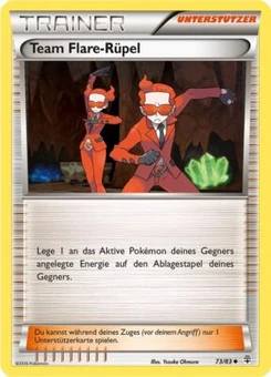Pokémon-Karte Team Flare-Rüpel 073/117