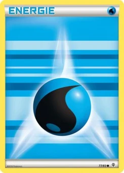 Pokémon-Karte Wasserenergie 077/117