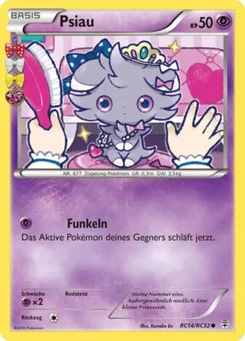 Pokémon-Karte Psiau RC14